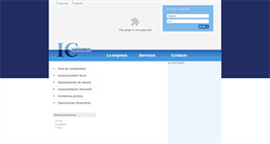 Desktop Screenshot of icasesores.com